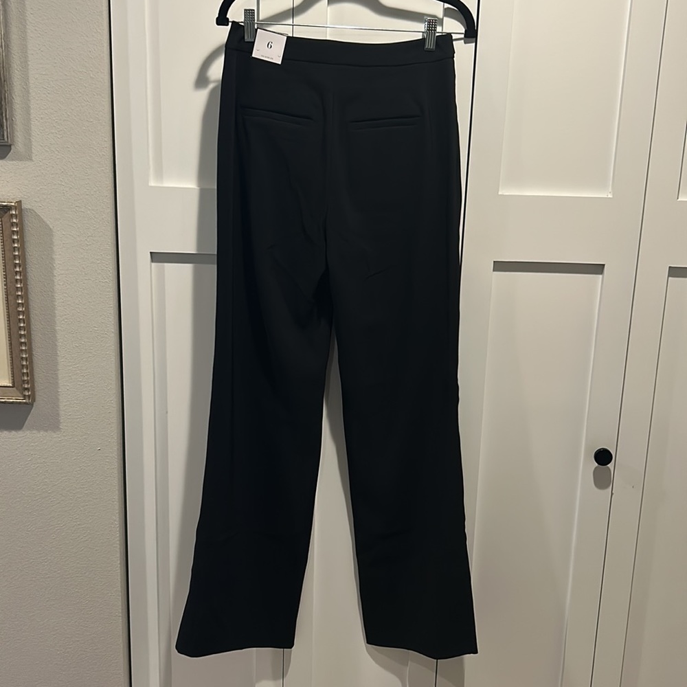 NWT White House Black Market wide leg pants. Sz 6 regular - Picture 2 of 3